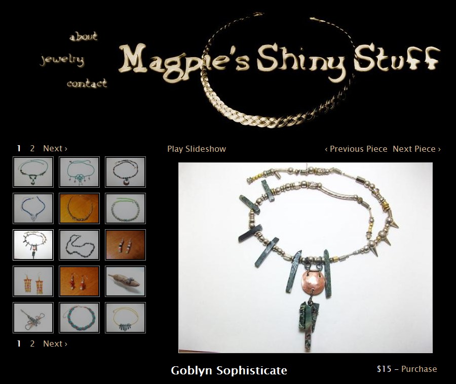 Magpie's Shiny Stuff